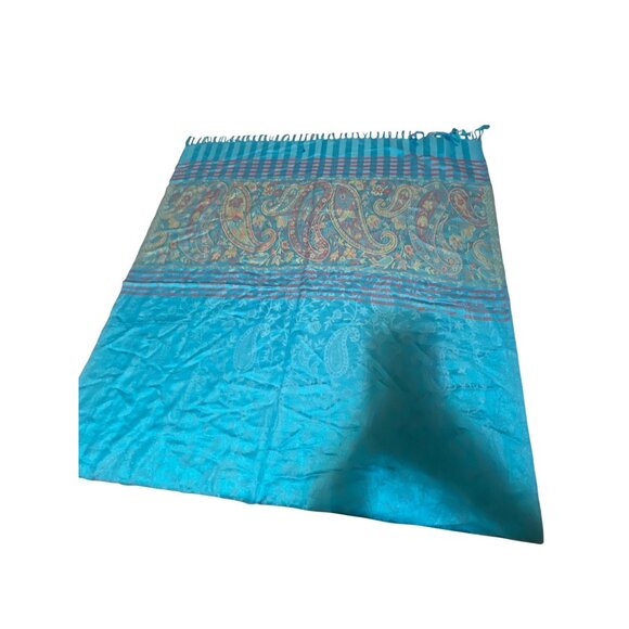 Luxurious Cashmere Jerusalem Scarf/Shawl  28x75 Inches NWT - Picture 5 of 5